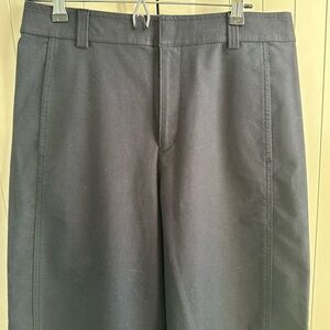 Uniqlo Navy Jersey Barrel Pants